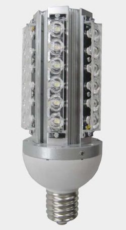 ЛМС-29-1-ТБ-E39, Светодиодная алюминиевая лампа 36Вт, цоколь E39, 36 светодиодов